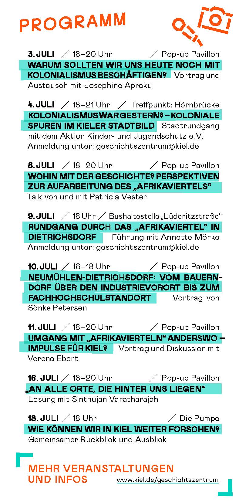 #kielerforschen Programm